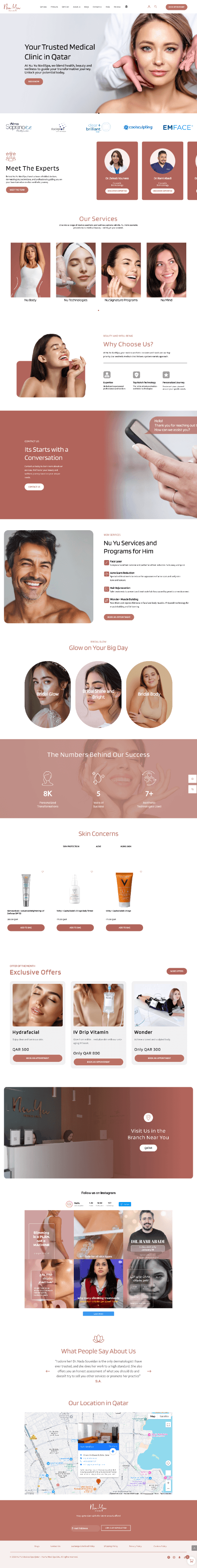 Nuyu Medispa — SEO & Content Strategy case study by Hovi Digital Lab