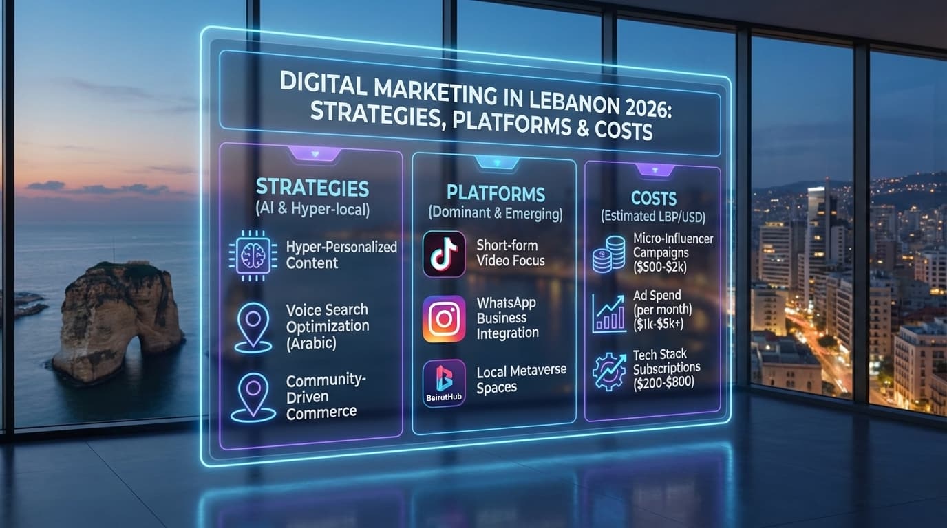 Digital Marketing in Jordan: Strategies & Costs for Amman Businesses (2026)