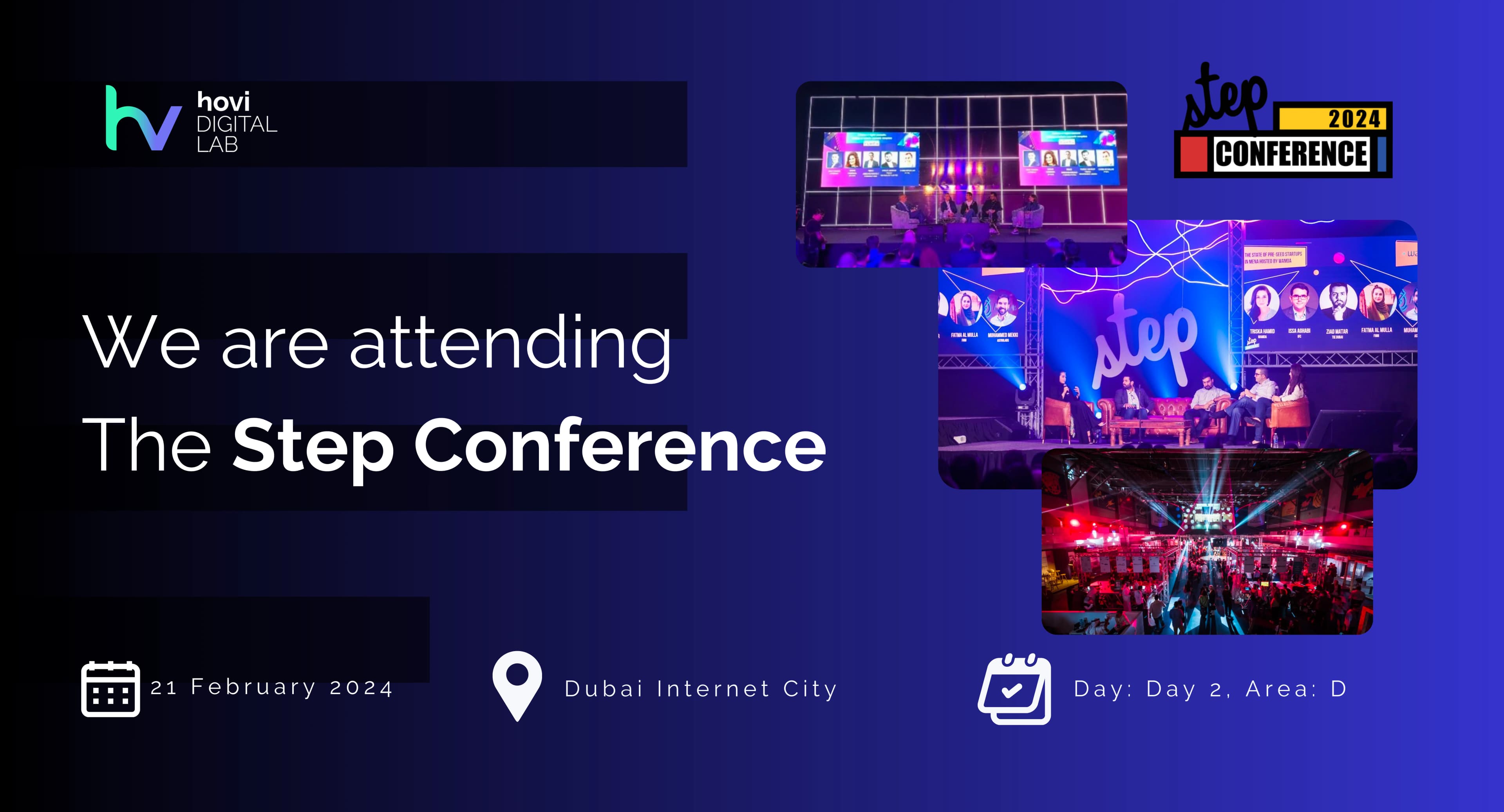 Starting off with Step Conference in Dubai! 🚀🎉